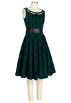 1950s Summer Print Dress