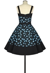 Strap Trim Retro Dress