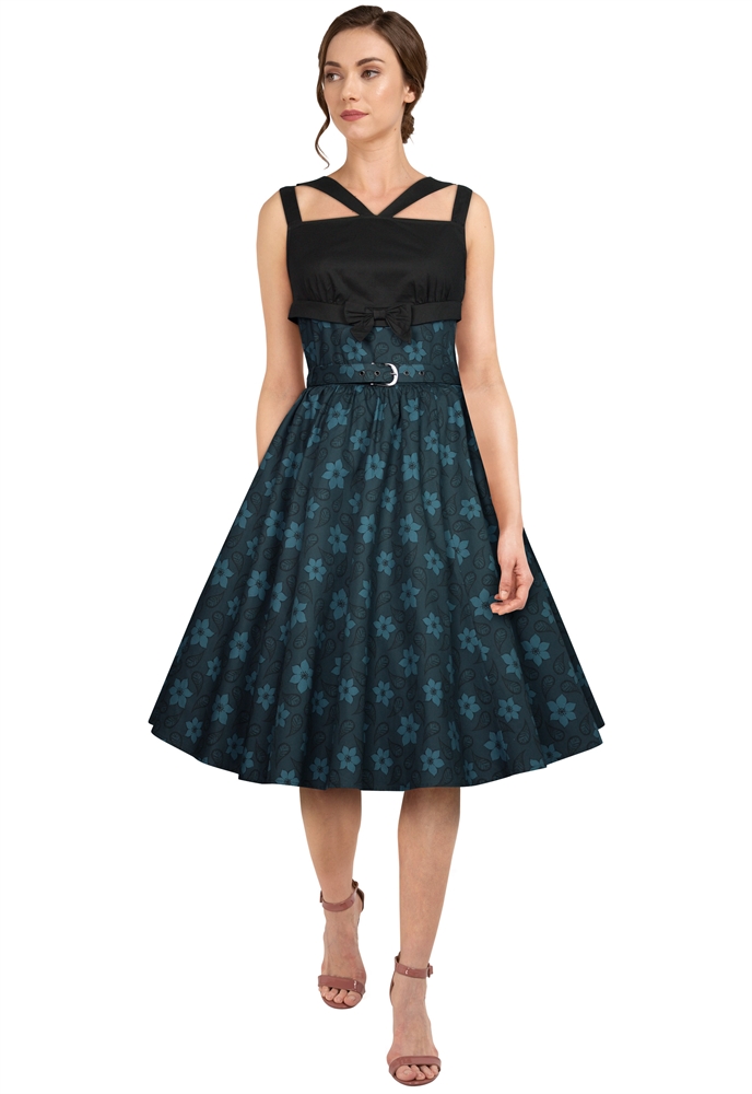 Retro Bow Dress