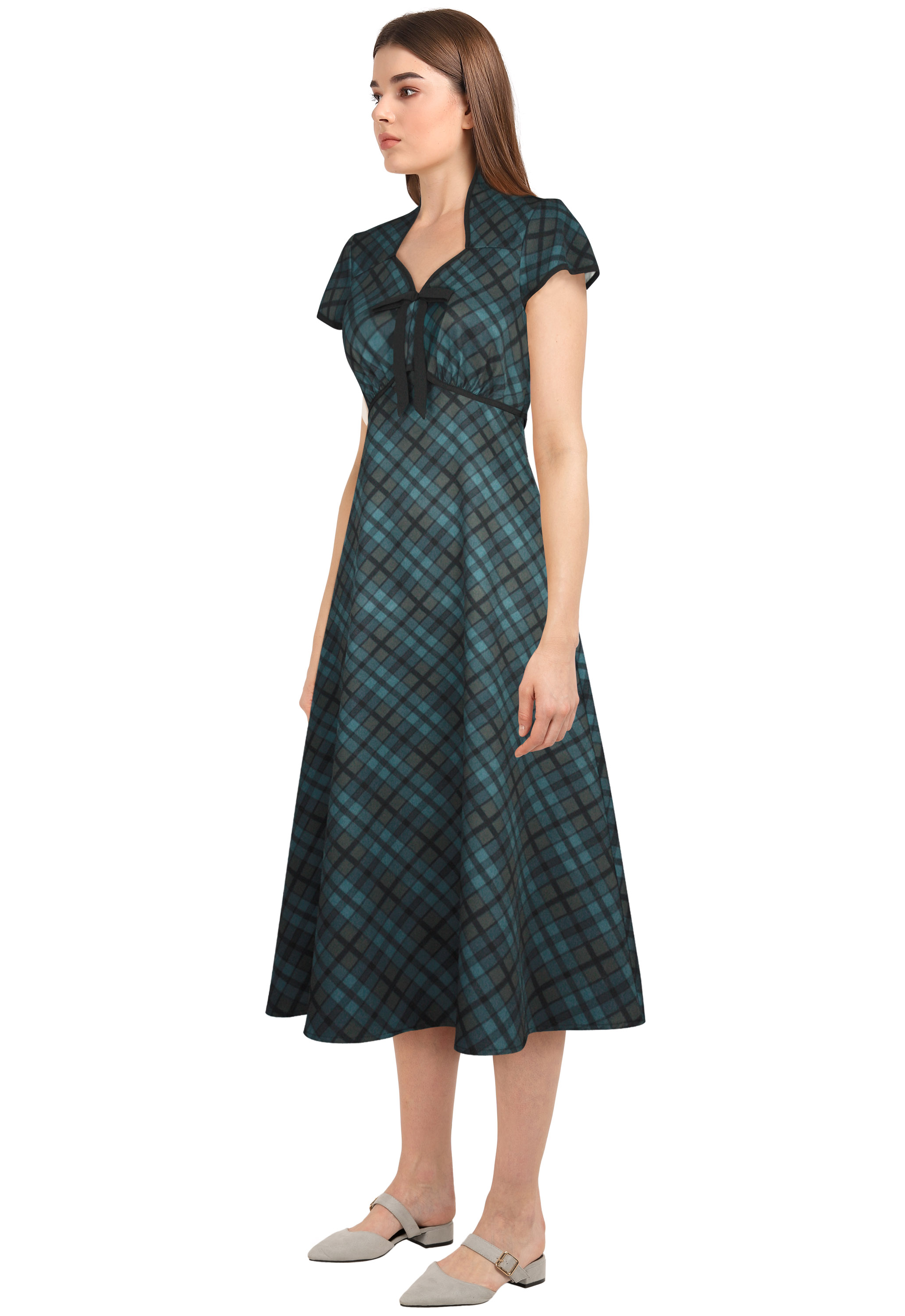 Tie Retro Dress