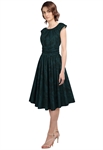 Pleat Retro Dress