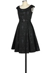 Round-Collar Retro Dress