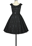 Round-Collar Retro Dress