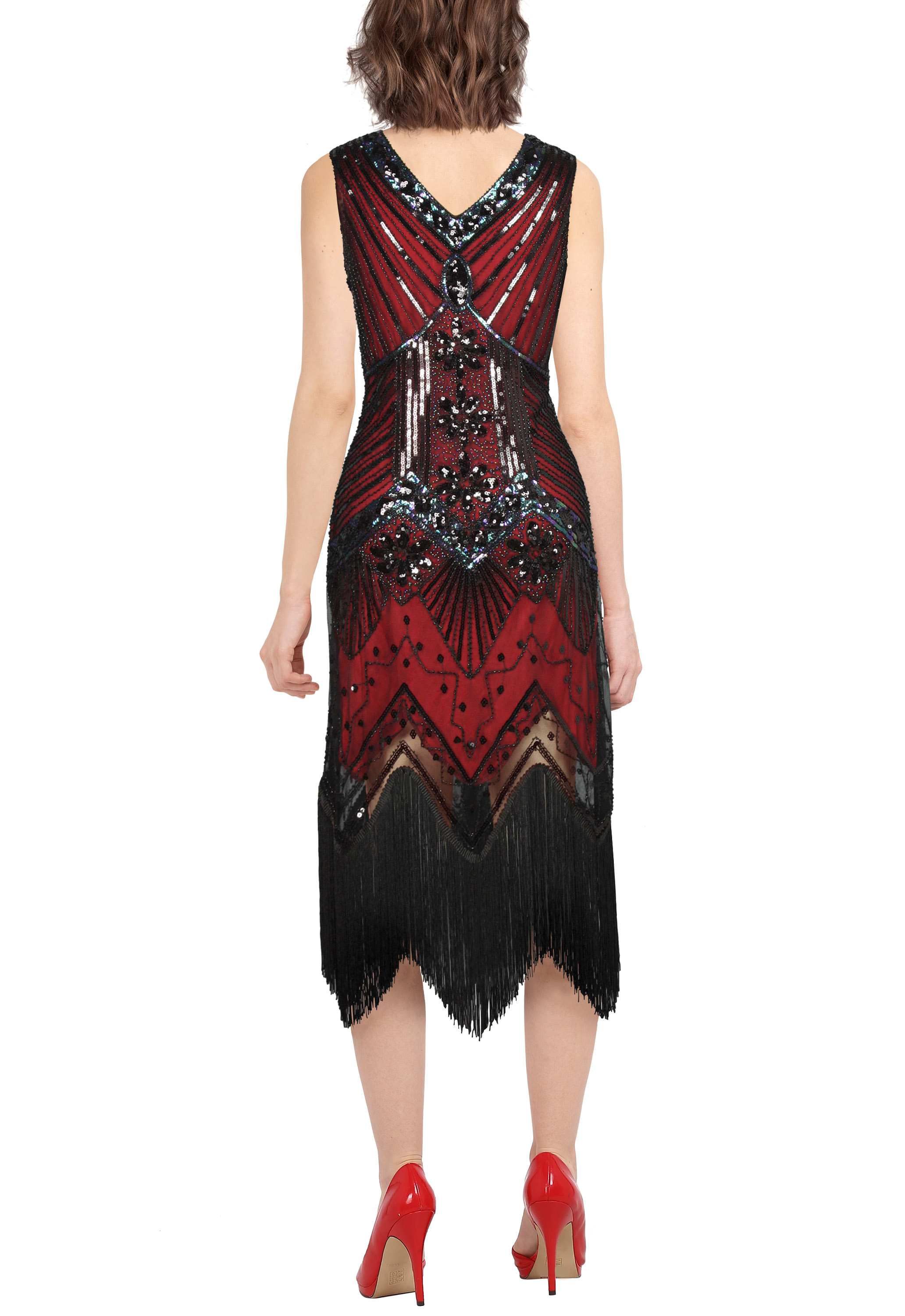 Fringe Sequin Dress