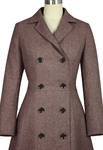 Wool Herringbone Coat