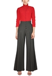 Wool Pleated Pants