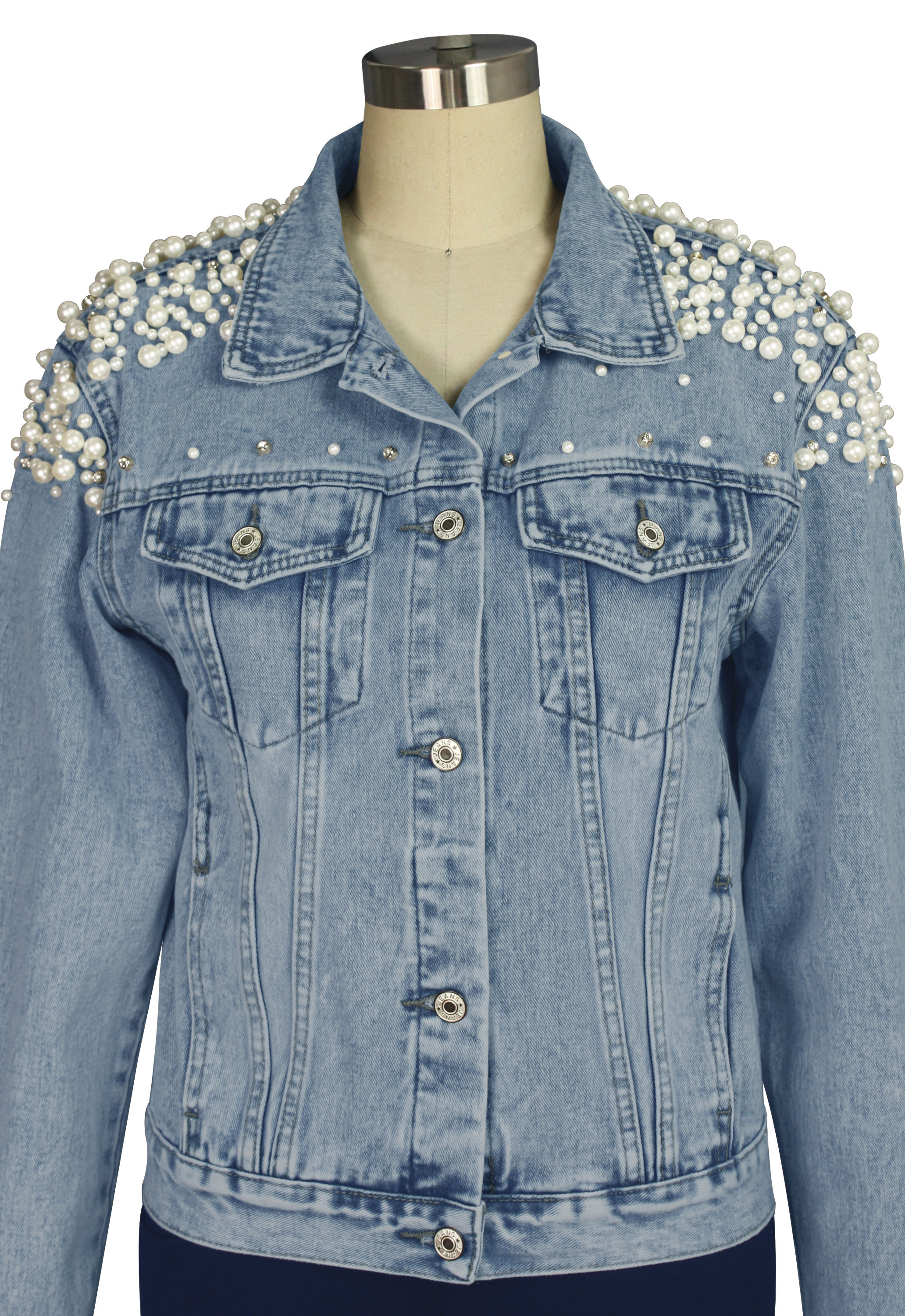 Pearl Denim Jacket