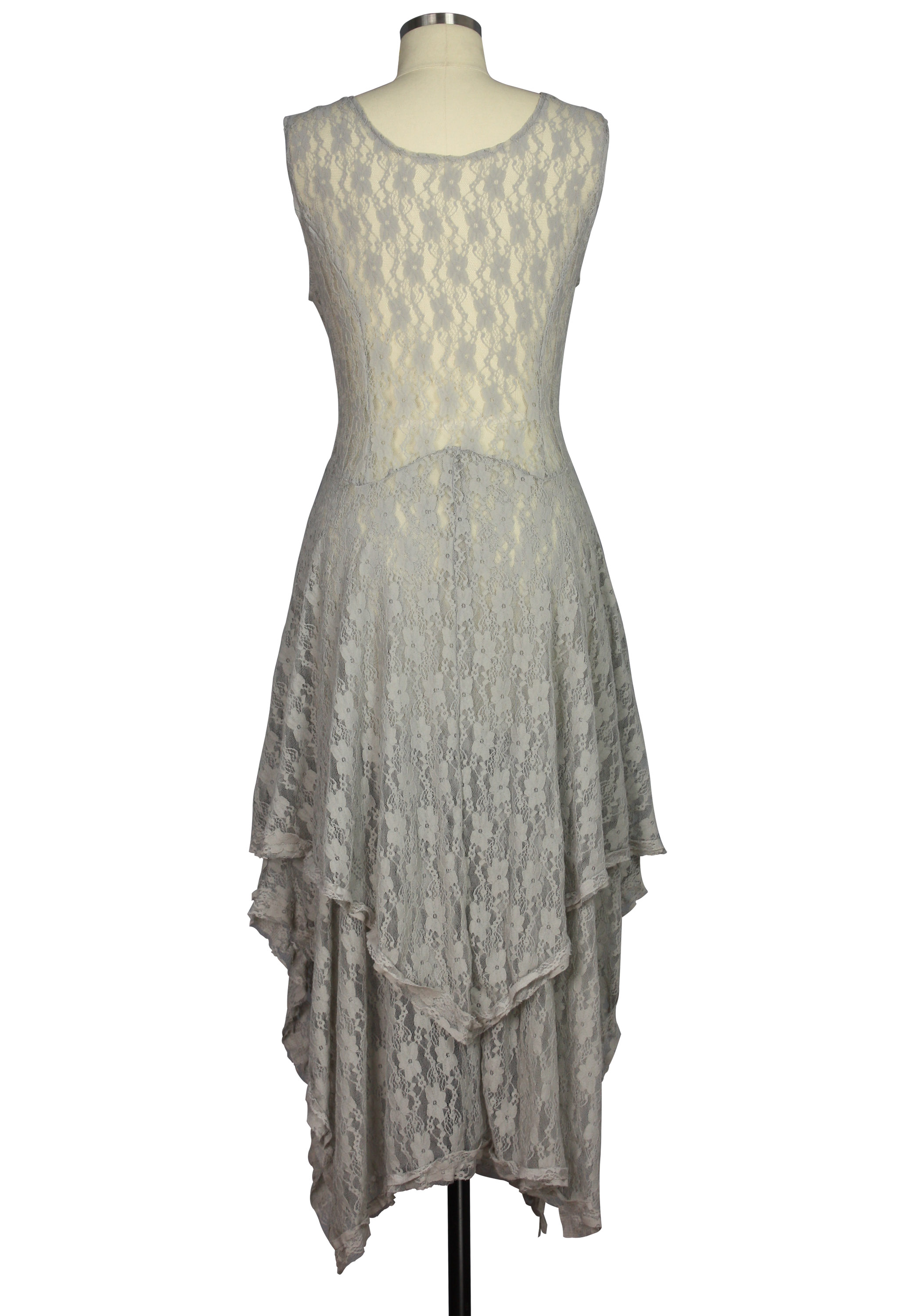 Double-layer Lace Dress