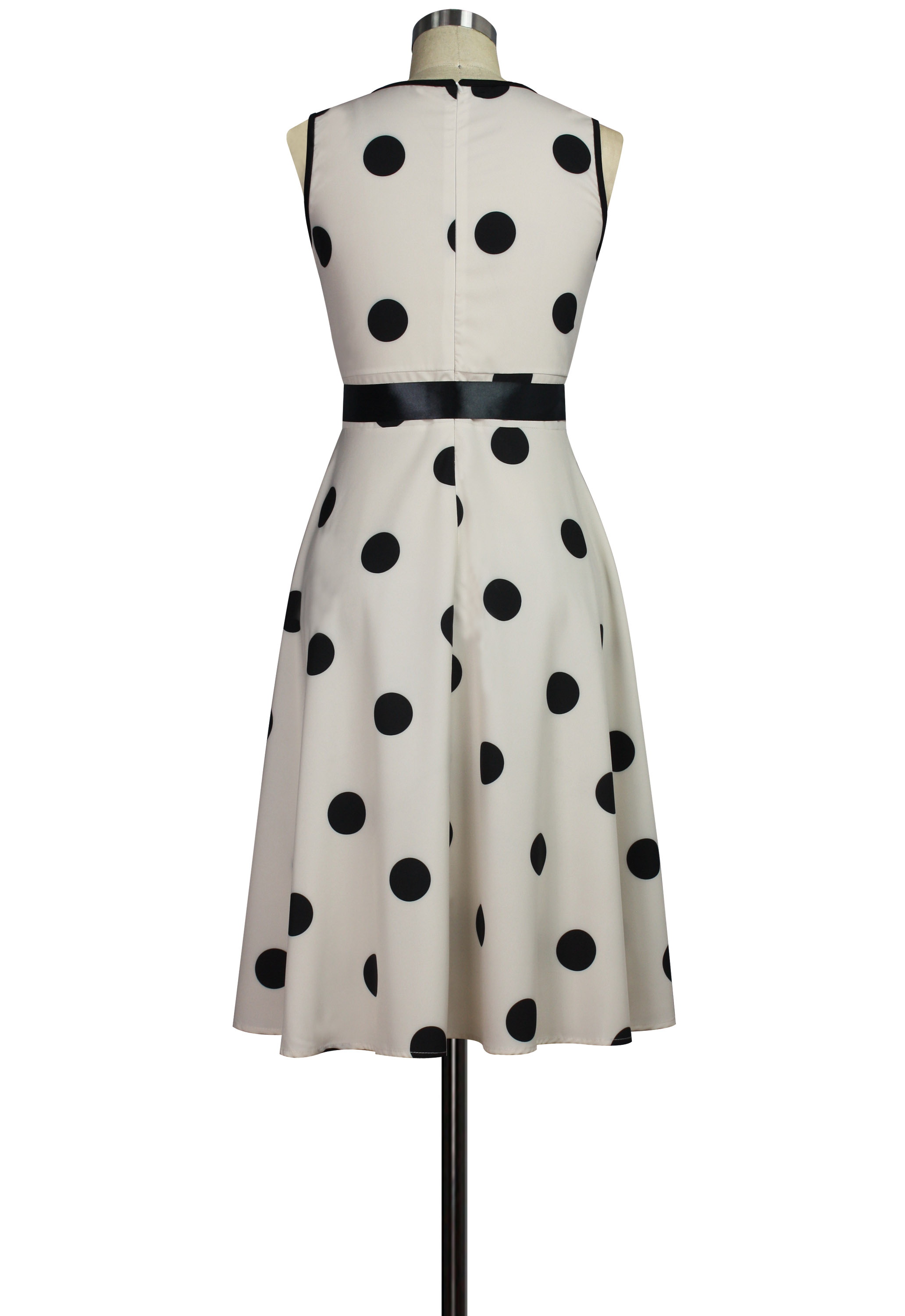 Polka-dot Wrap Dress