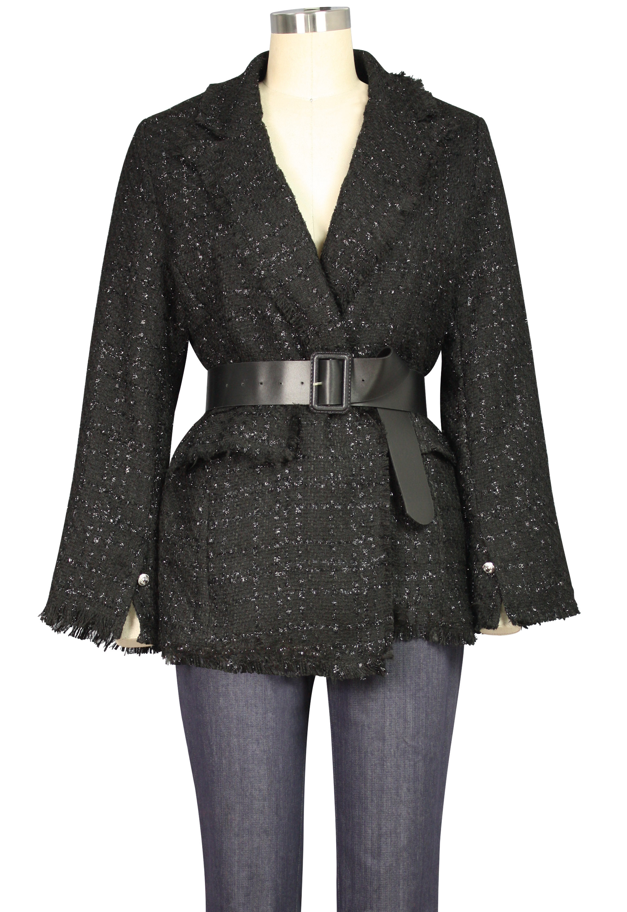 Glitter Tweed Jacket