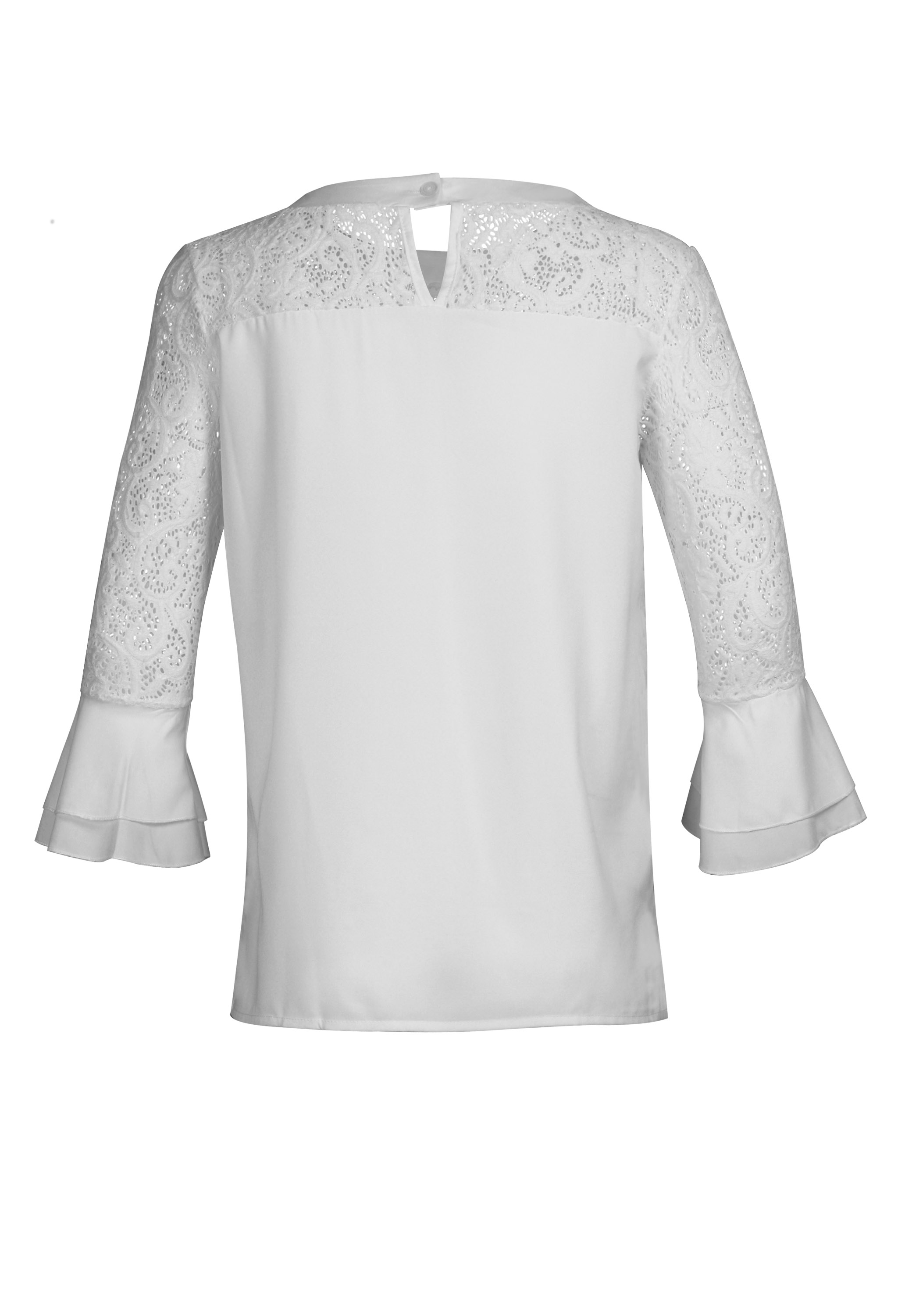 Lace Patch Blouse