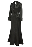 Satin Maxi Coat