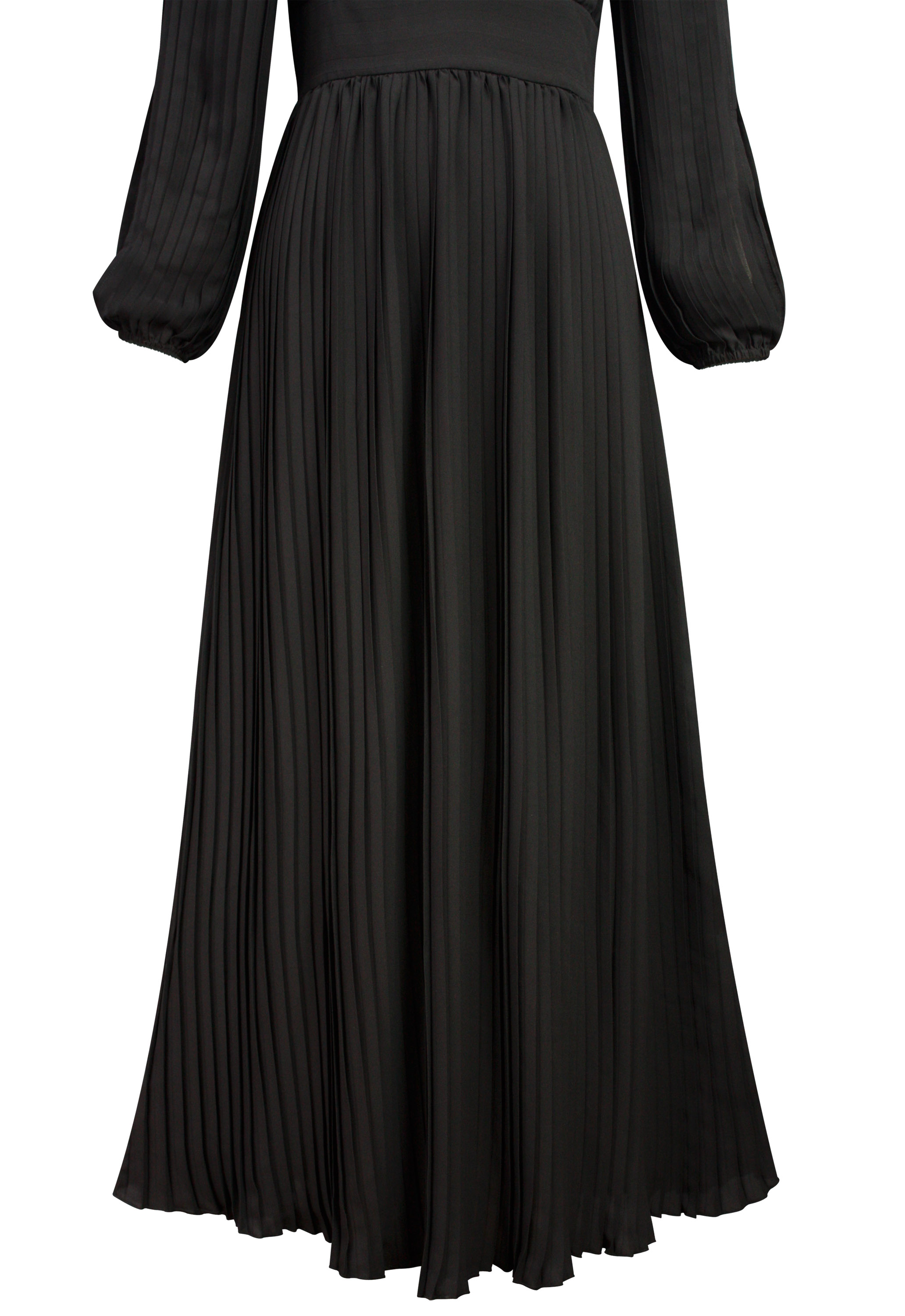 Pleated Maxi Dress