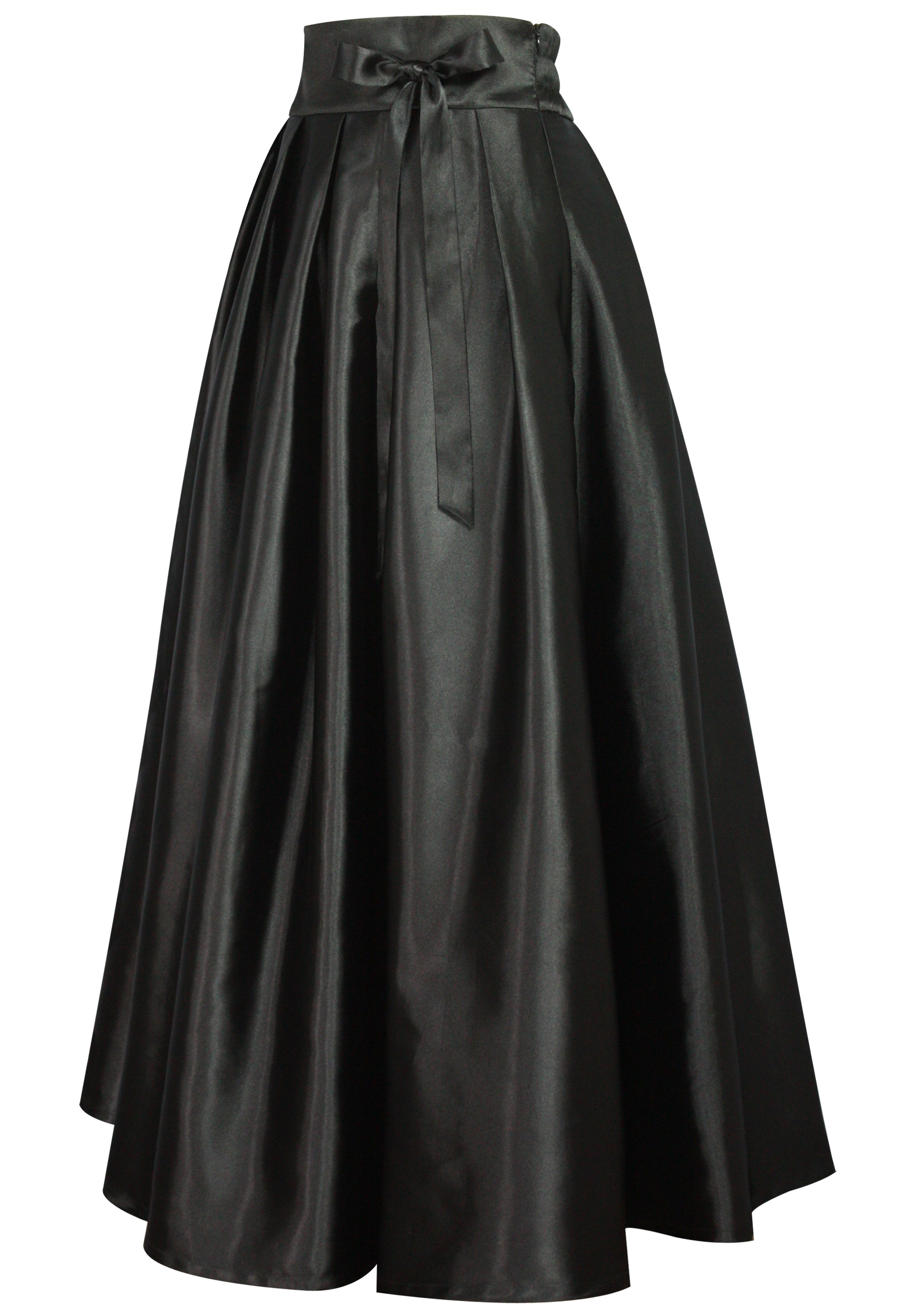 Satin Maxi Skirt