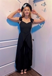 Cupro Layered Jumpsuit