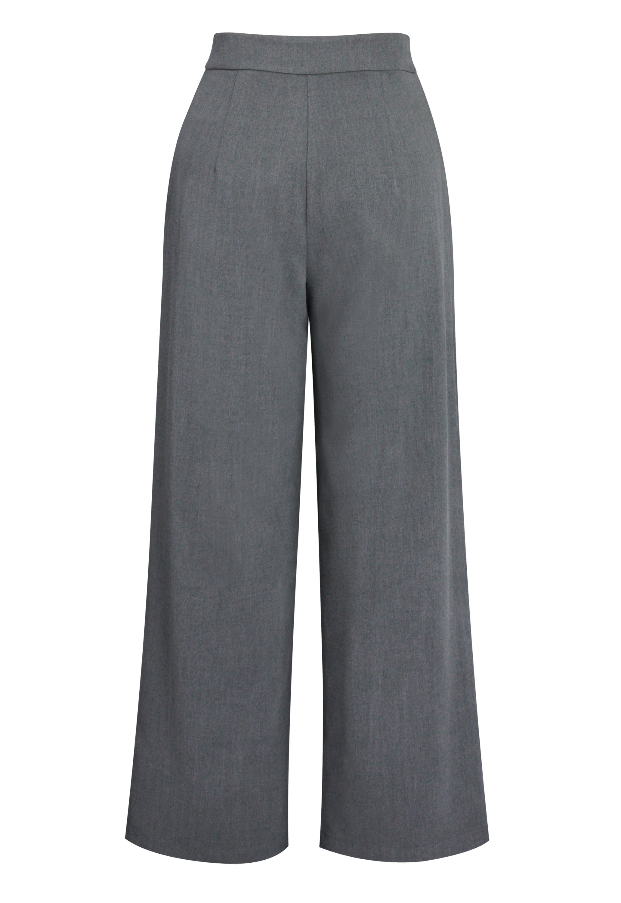 Pleated Buttons Pants