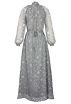 Textured Chiffon Dress