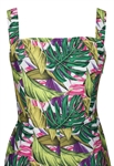 Tropical Print Jumpsuit