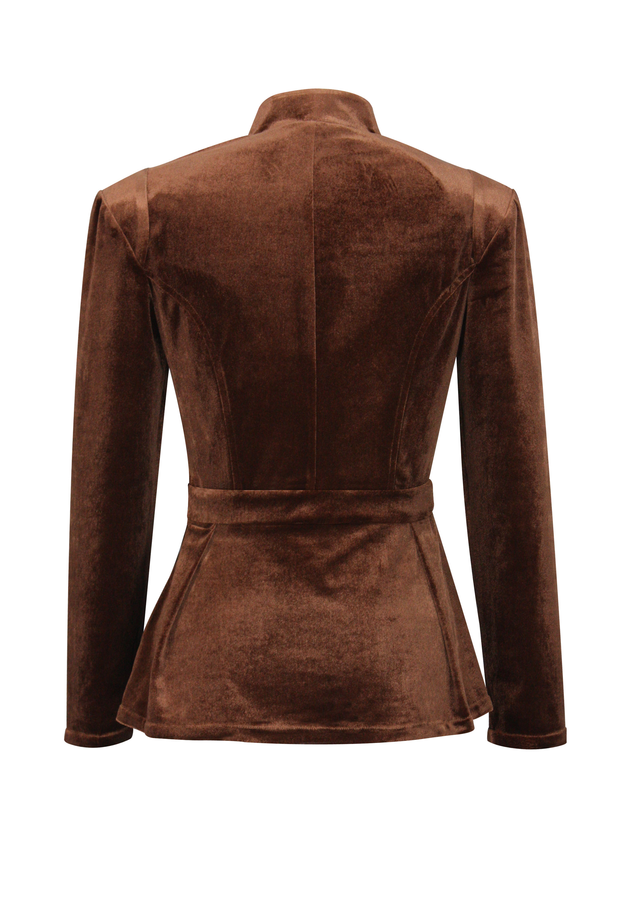Velvet Short Blazer