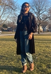 Velvet Pleated Coat