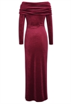 Velvet Maxi Dress