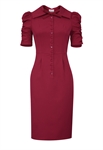 Button Midi Dress