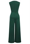 Ruffle Sleeveless Jumpsuit