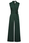 Pleated Flap Jumpsuit