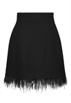 Wool Feather Skirt