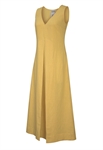 Linen Pleated Dress