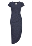 Jacquard Asymmetric Dress