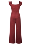 Jacquard Layered Jumpsuit