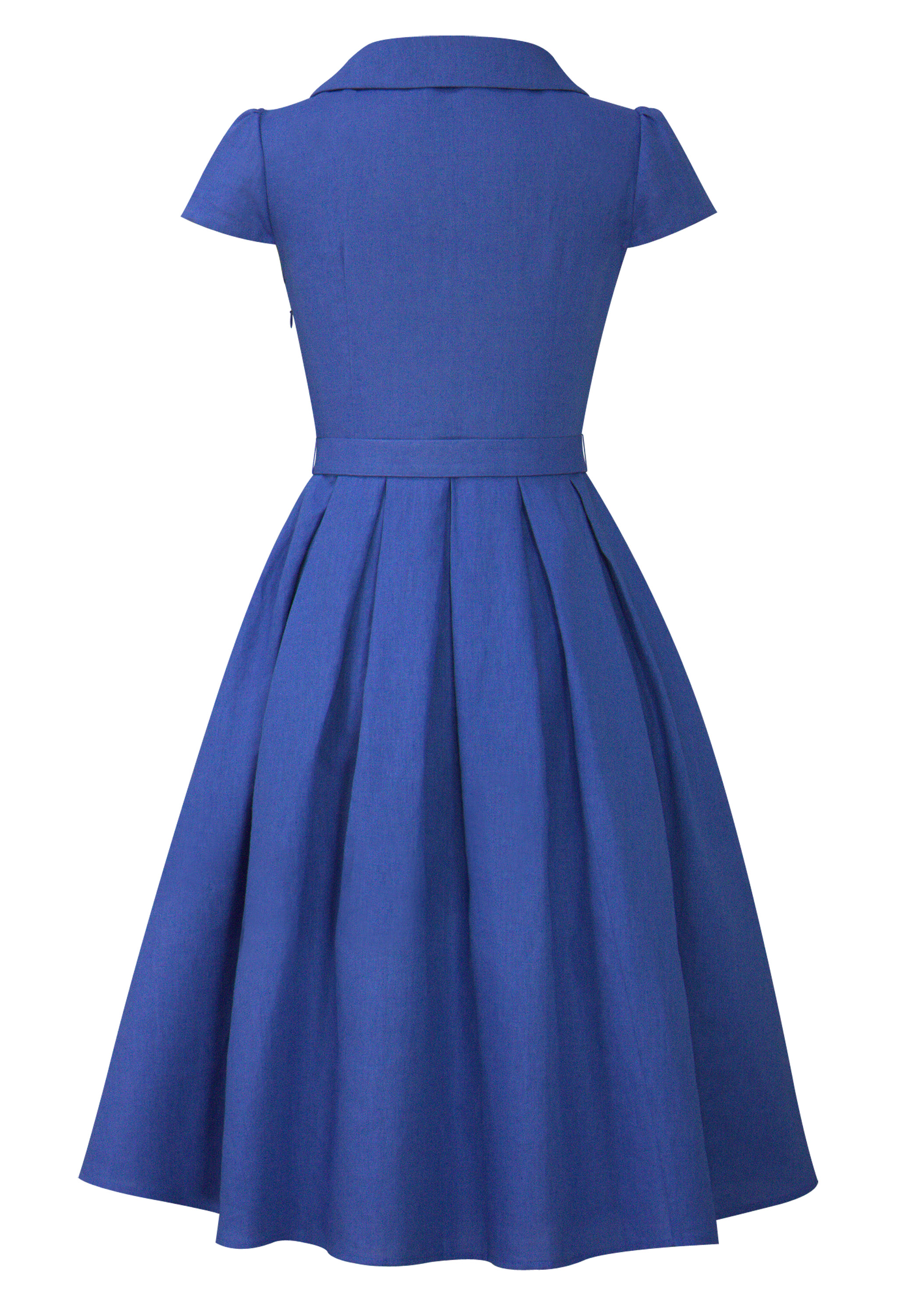 Linen Pleats Dress