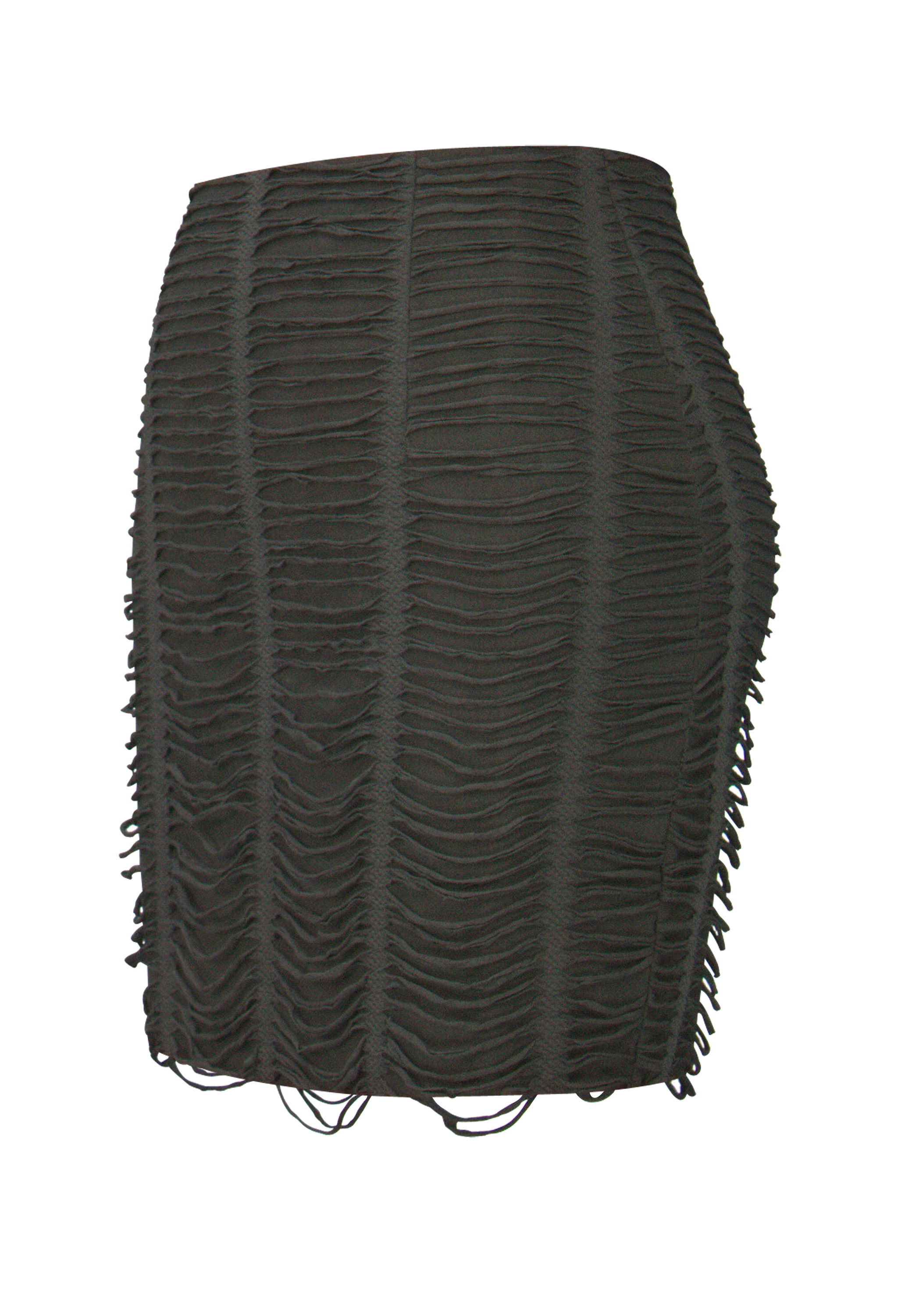 Fringe Mini Skirt