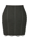 Fringe Mini Skirt