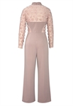 Fringe Jacquard Jumpsuit