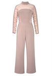 Fringe Jacquard Jumpsuit