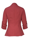 Linen Asymmetric Blazer