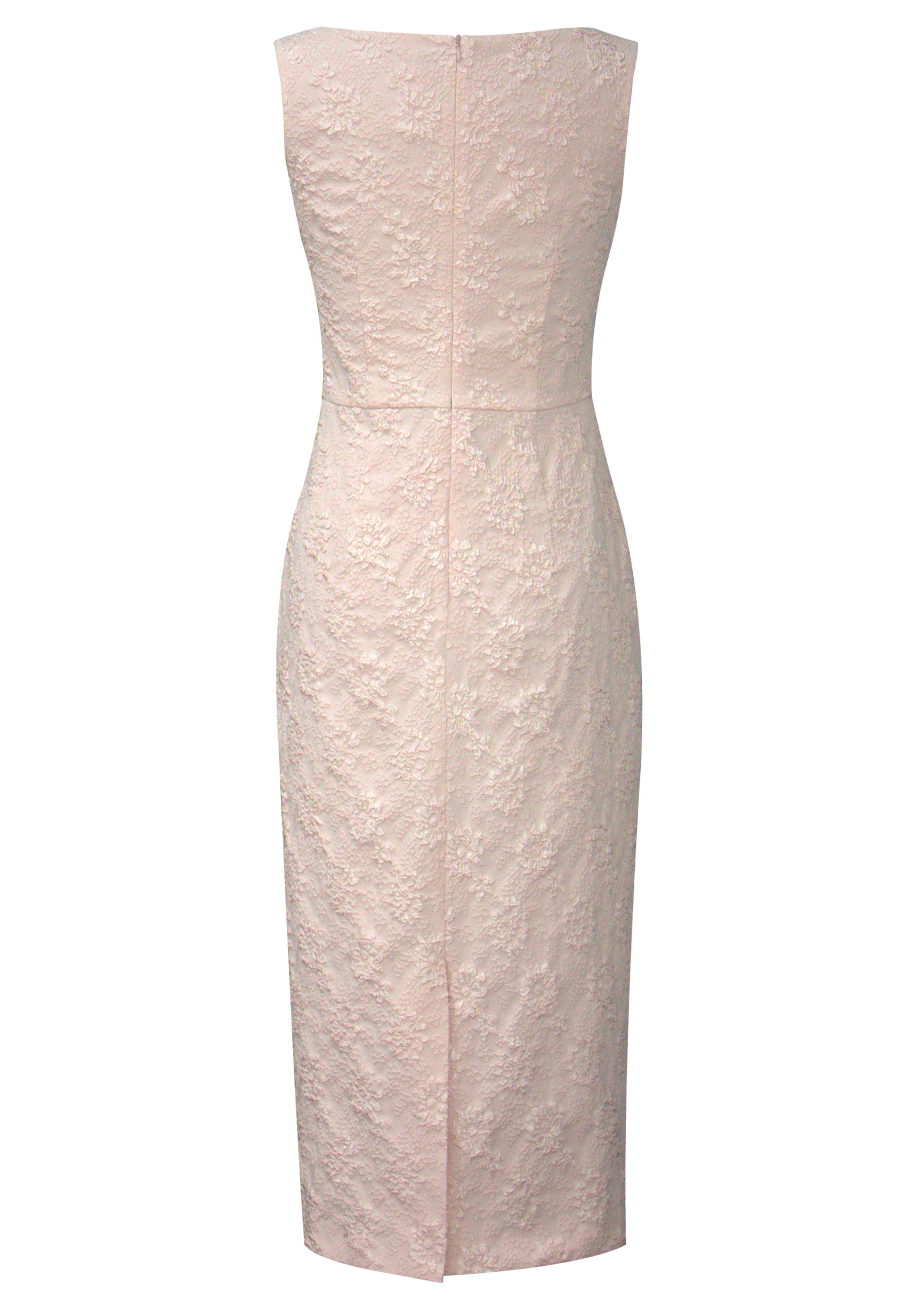 Embossed Jacquard Cut-out Dress