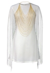 Fringe Metal Chain Dress