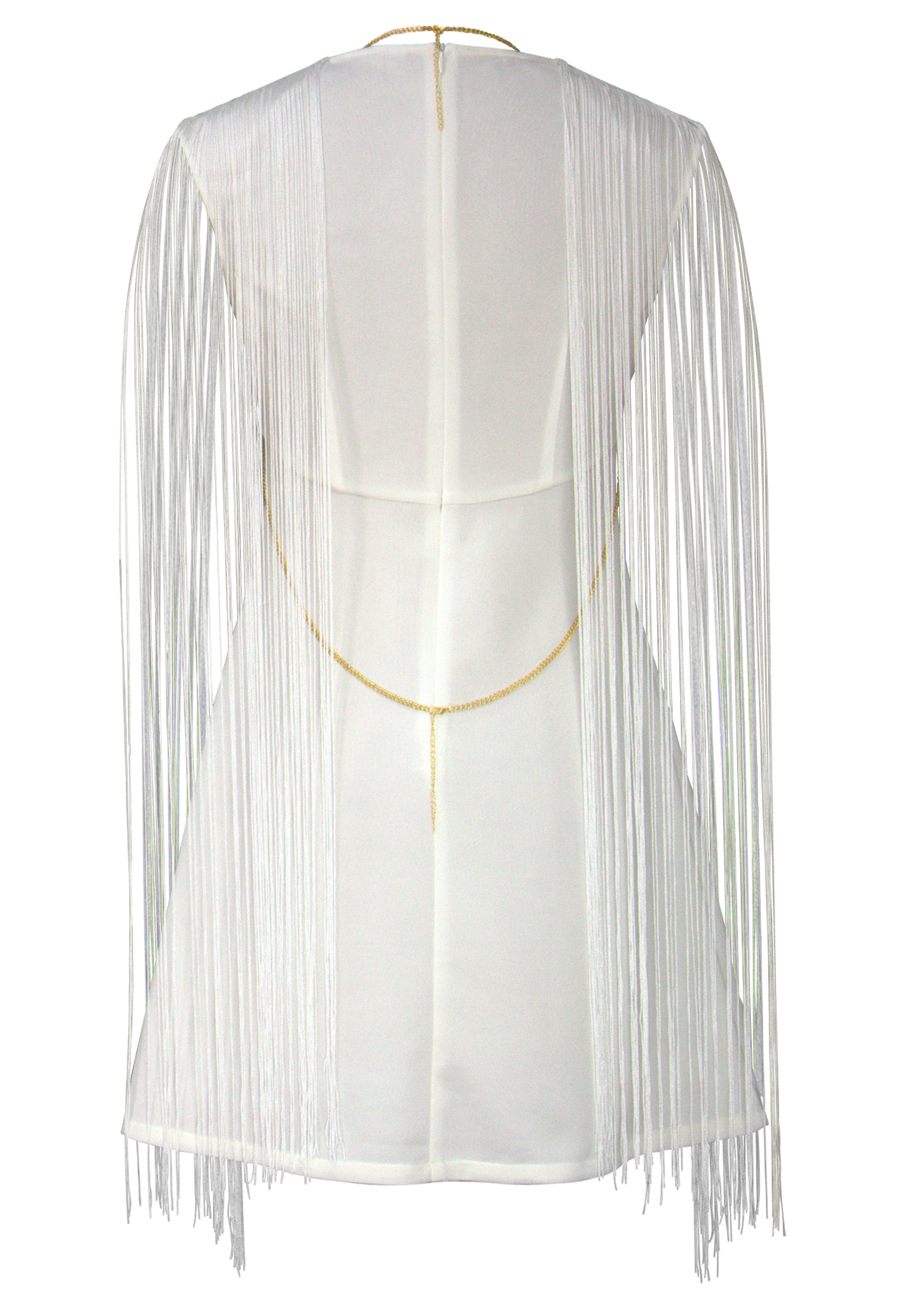 Fringe Metal Chain Dress