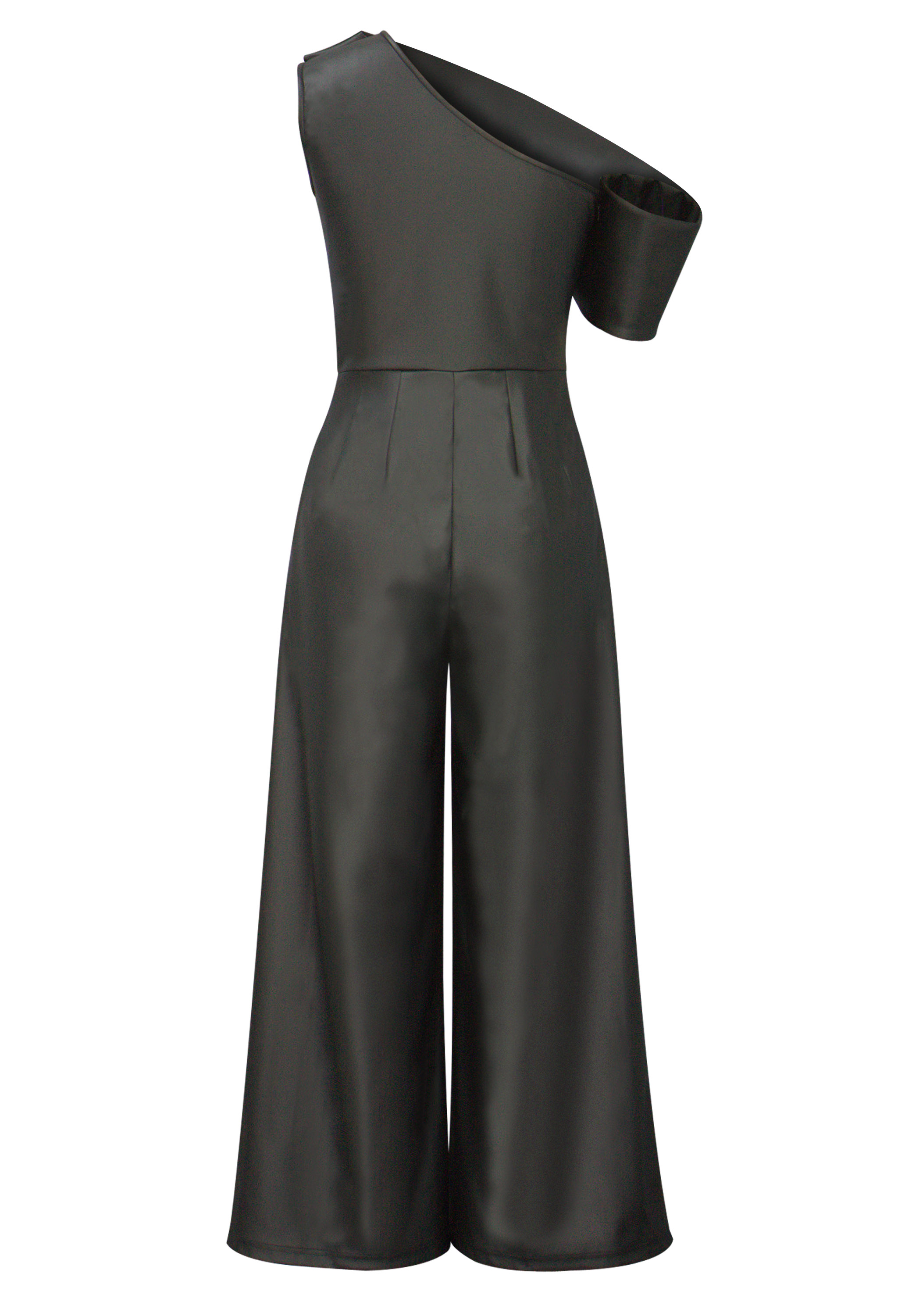 Faux Leather Jumpsuit