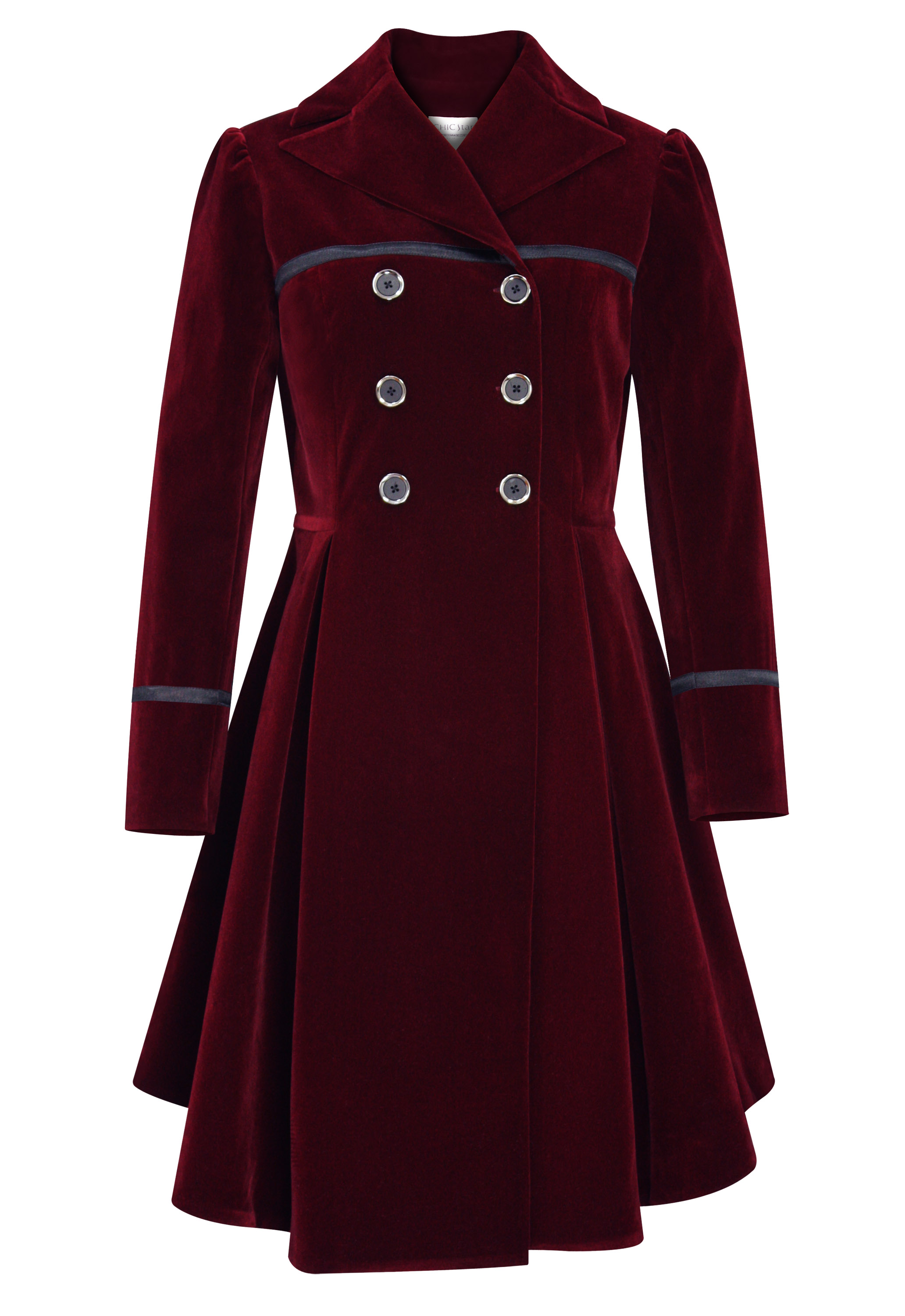 Velvet Trench Coat