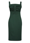 Pleated Wiggle Dress