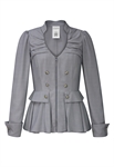 Viscose Zip Blazer