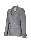 Viscose Zip Blazer