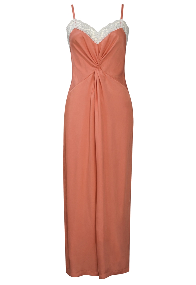 Viscose Twisted Slip Dress