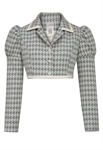 Jacquard Crop Jacket