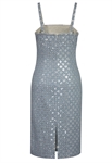 Sequin Denim Dress