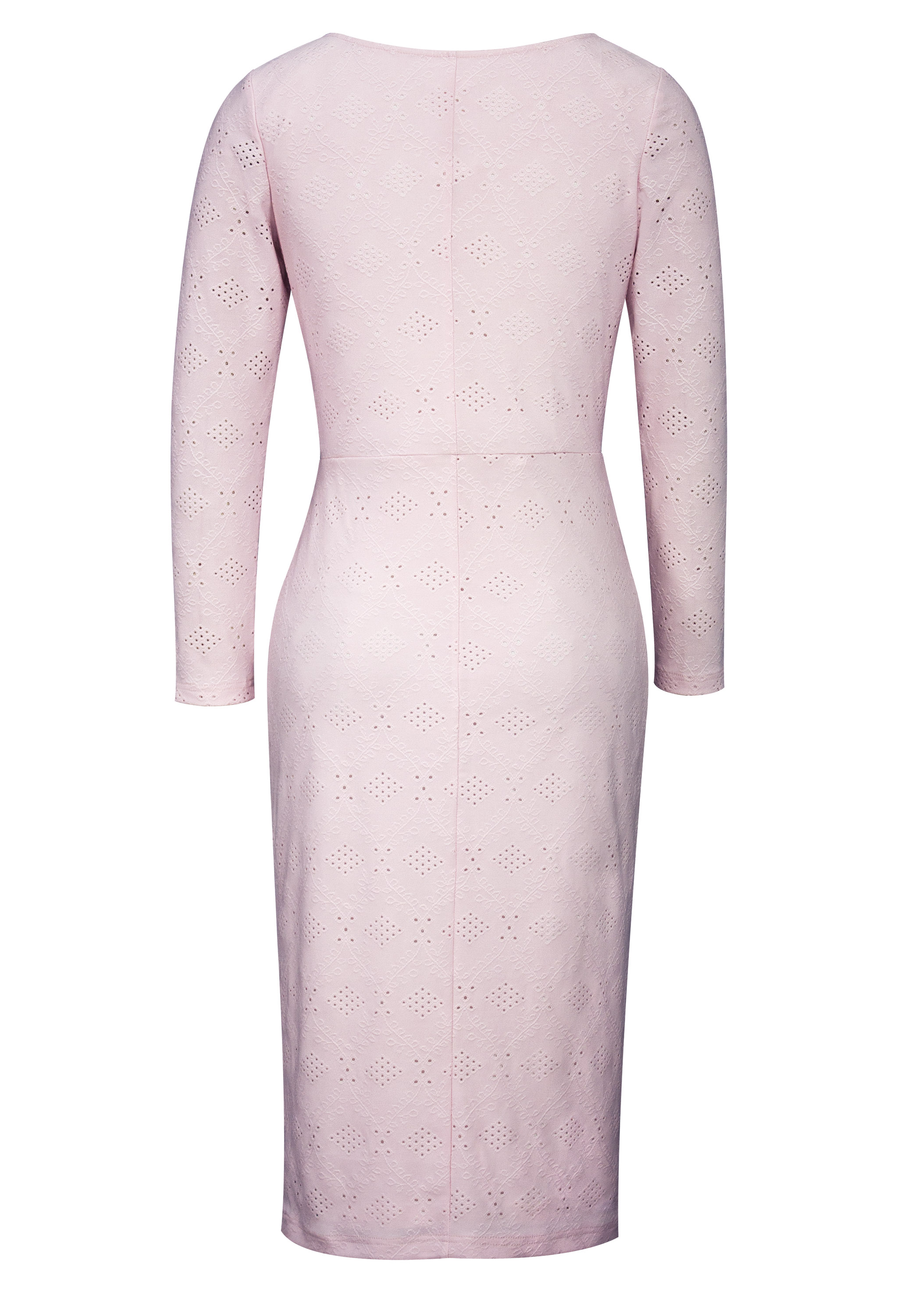 Embroidered Eyelet Dress
